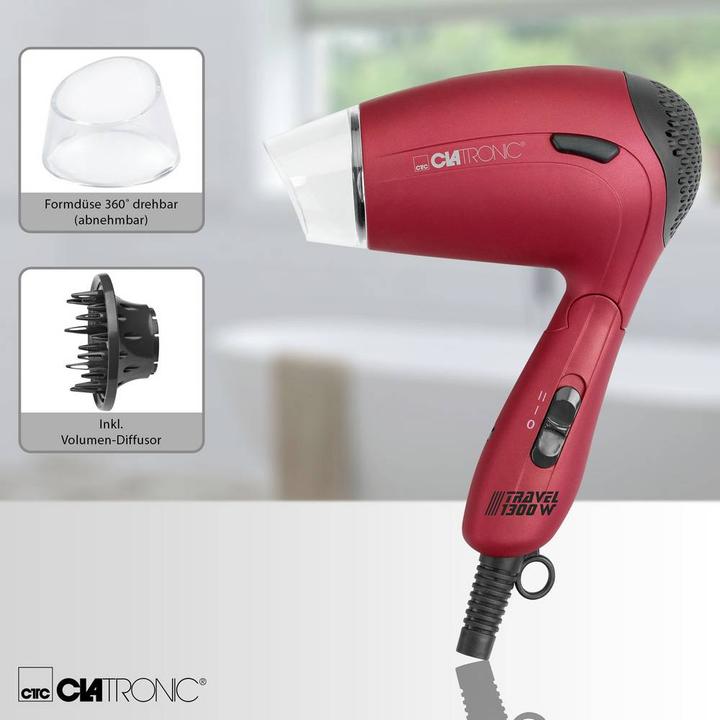 Produktbild Clatronic HTD 3429 metallic rot