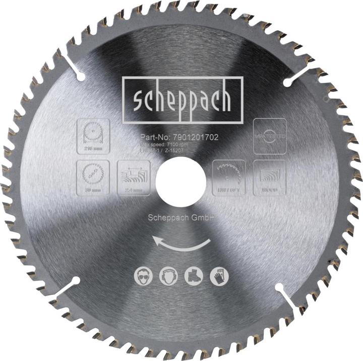 Scheppach HW Circular saw blade Ø 216 mm x 1.8 mm x 30 mm / 60 Z