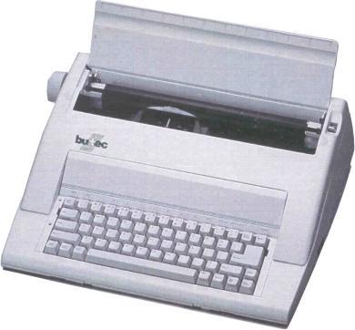 Produktbild Butec 1010 Typenrad Schreibmaschine