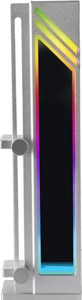 Produktbild Mars Gaming Support Vertical Mca-Gcb RGB Pour Cartes Graphiques (Gris)