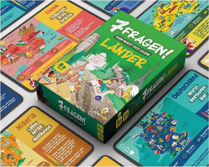 Produktbild Zenagame 7 Fragen! Länder (Deutsch)