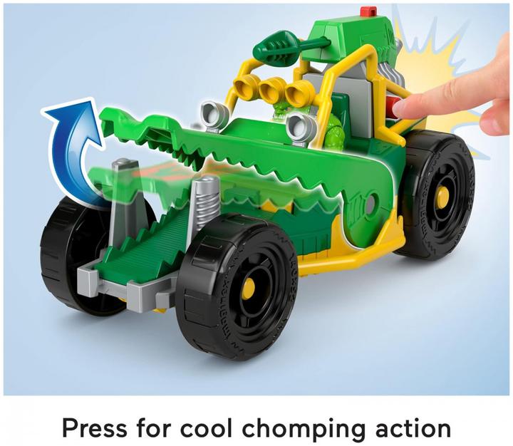 Produktbild Fisher-Price Mattel Imaginext Dc Super Friends - Killer Crock Buggy για 3+ Ετών HML05