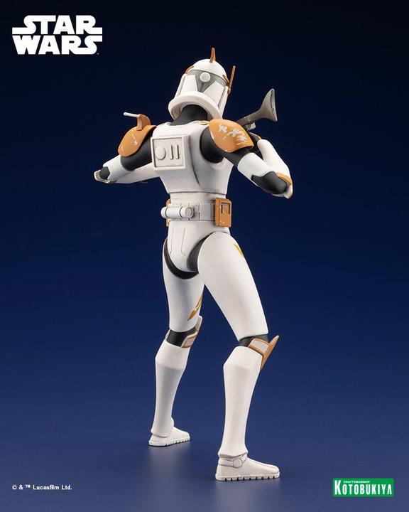 Actual product image Kotobukiya Star Wars The Clone Wars statuette PVC ARTFX 1/10 Commander Cody 17 cm