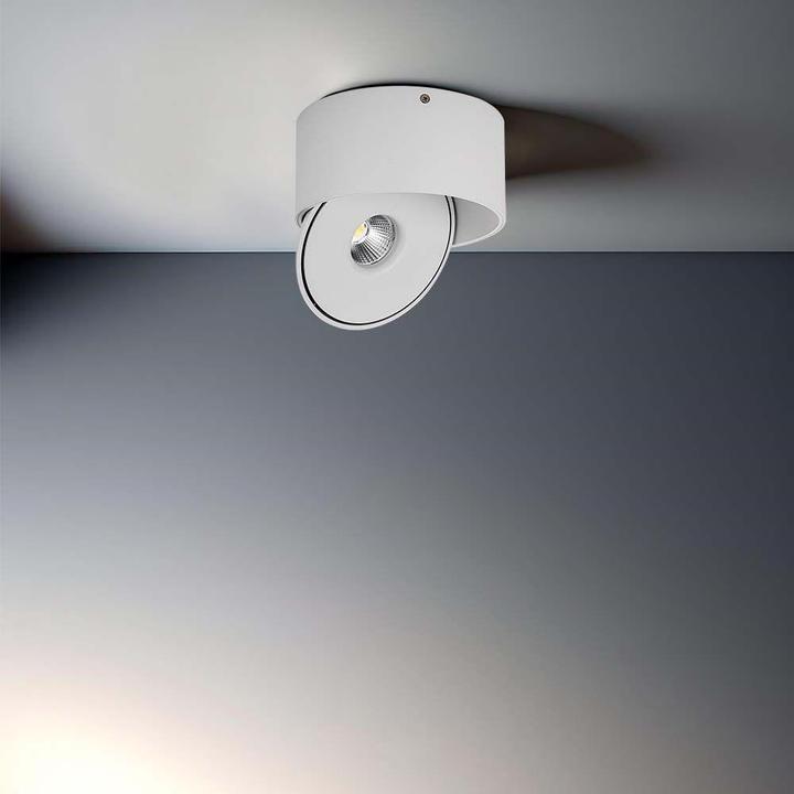 Produktbild V-TAC Oprawa Natynkowa Downlight 20W Uchylna CRI90 CCT Biała VT-2825 3000K-4000K-6400K 1408lm (1408 lm)