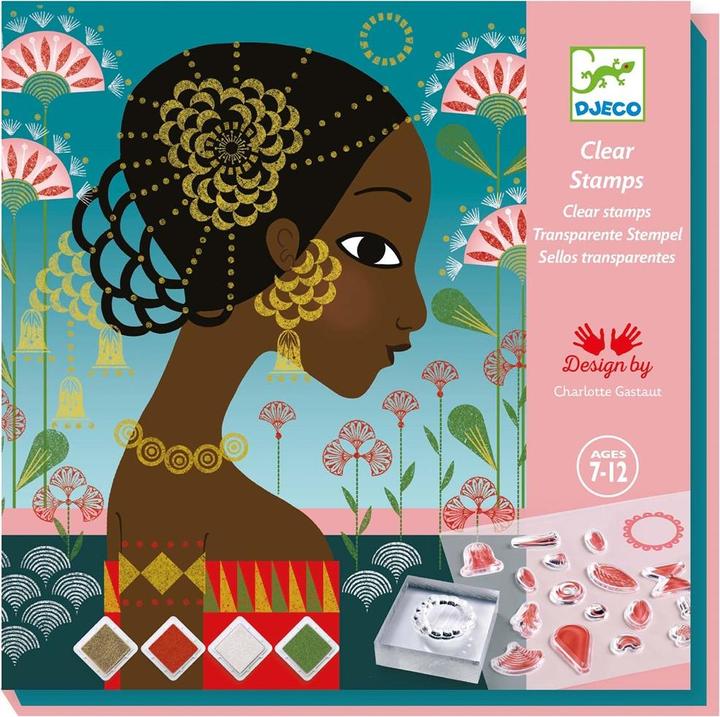 Produktbild Djeco Stempeln Motive & Schmucksets