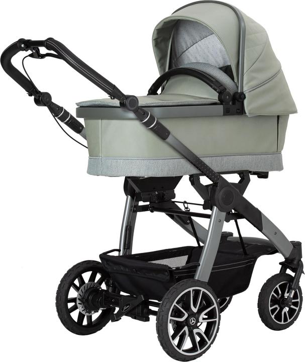 Image du produit Hartan Tout-Terrain GTR Mercedes-Benz 3in1 Set avec nacelle pliante et Bag2Go