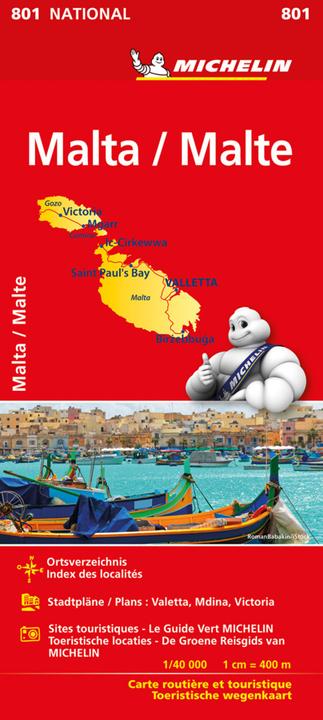 Michelin Malta 1: 50.000 50000