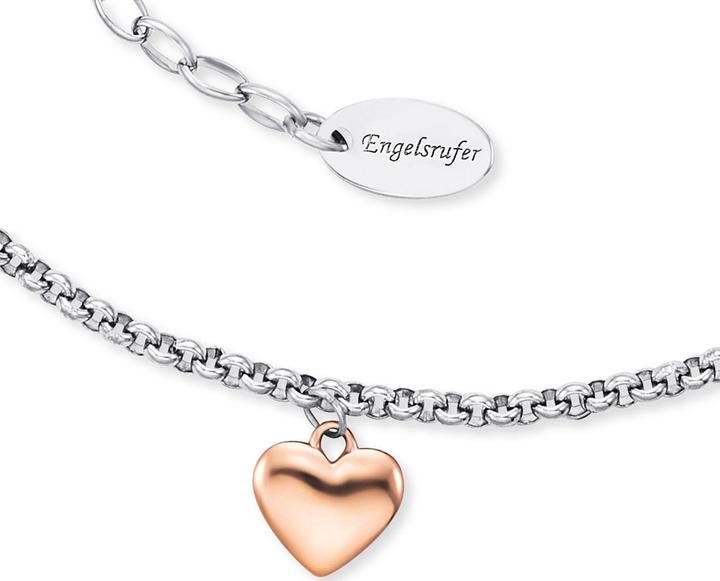 Immagine prodotto Engelsrufer Cavigliera speranza amore Glaufe (Acciaio inossidabile, 22 cm)