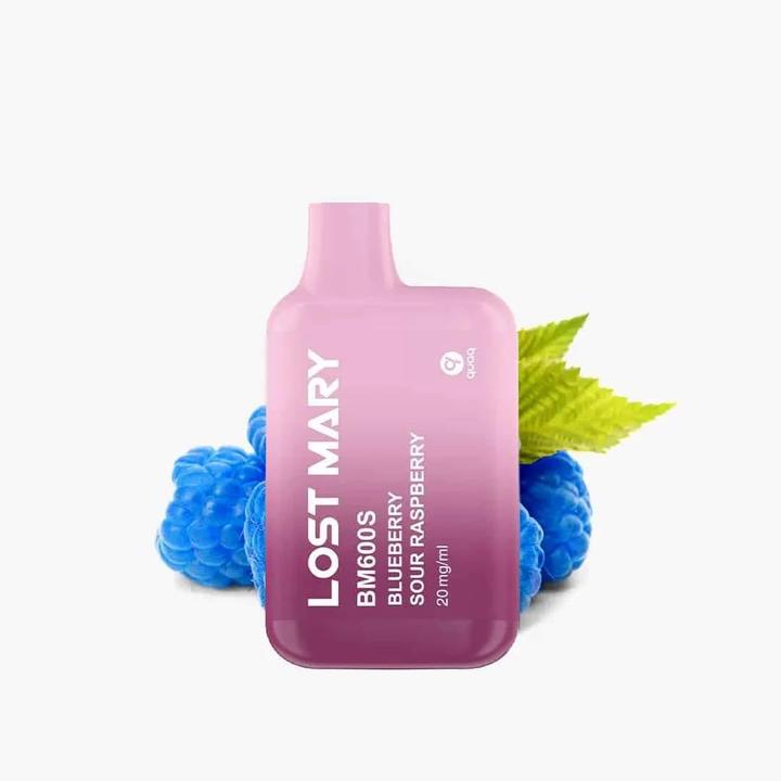 Actual product image Lost Mary BM600s, Blueberry Sour Raspberry (Freshness)
