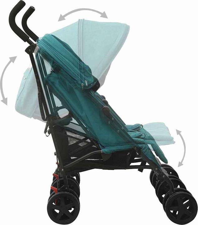 Immagine prodotto VidaXL Geschwisterwagen