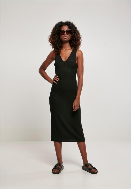 Actual product image Urban Classics Ladies Midi Sleeveless Rib Dress - 16942 (4XL)