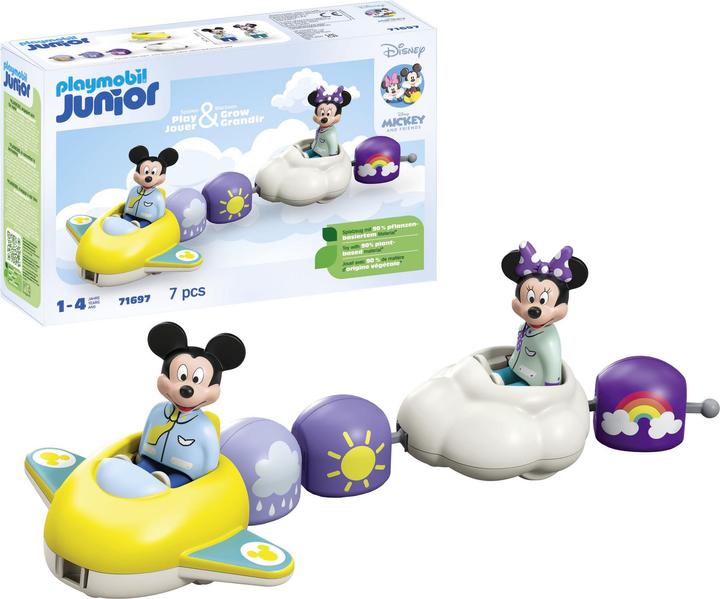 Actual product image Playmobil 71697 Playm. 1.2.3 & Disney: Mickey's & Minnie's (71697, Playmobil 1.2.3)
