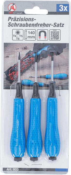Produktbild BGS Präzisions-Schraubendreher-Satz (Set, Torx (TX))
