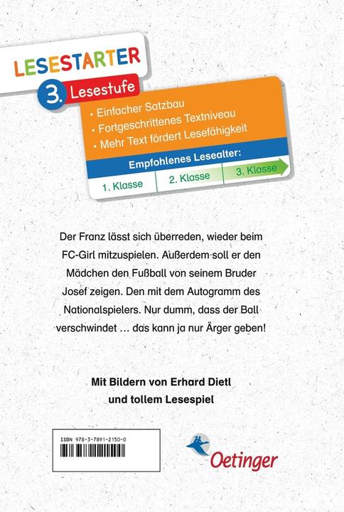 Produktbild Neue Fussballgeschichten vom Franz (Christine Nöstlinger, Deutsch)