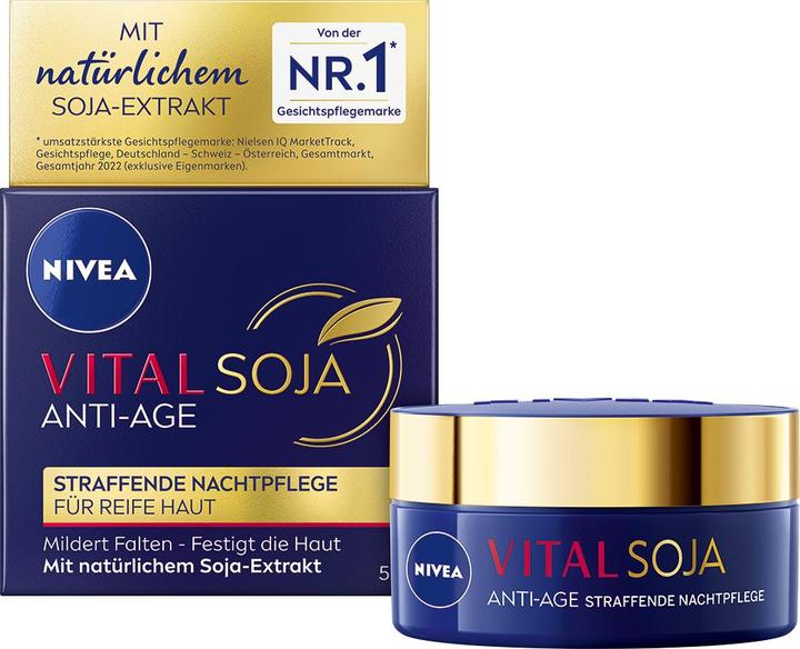 Produktbild NIVEA Vital Soja Anti-Age Nachtcreme (50 ml, Nachtcreme)