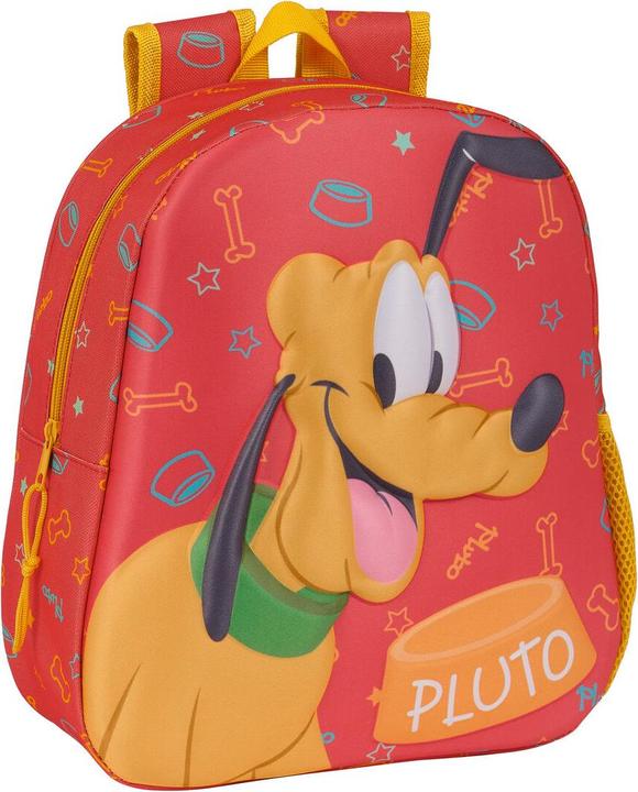 Disney Children's rucksack 3D Clásicos Pluto Orange 27 x 33 x 10 cm