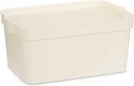 Produktbild Kipit Kunststoffkiste mit Deckel 7,5l Creme (7.50 l)