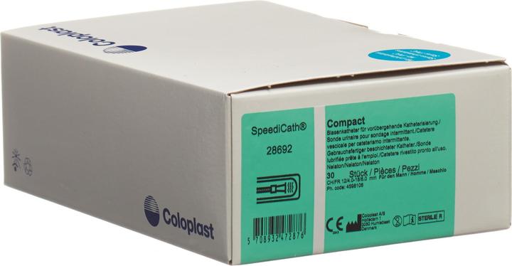 Immagine prodotto Coloplast Compact 1x Catetere CH12 Man Nelaton, 30 pz.
