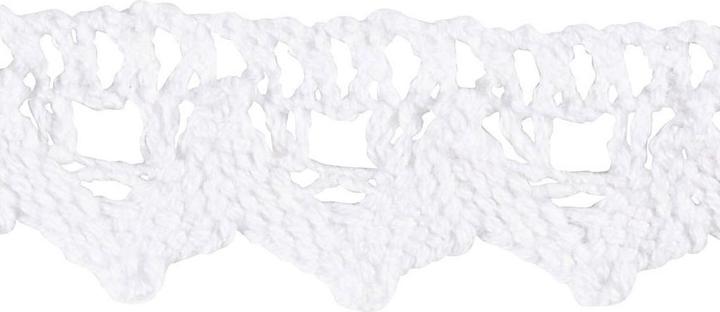 Actual product image Creativ Company Lace ribbon white, 10m