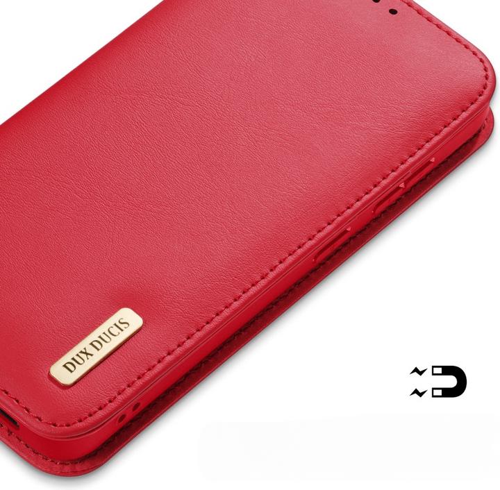 Actual product image Dux Ducis Hivo Series Leder Bookcover Hülle (Samsung Galaxy S25)