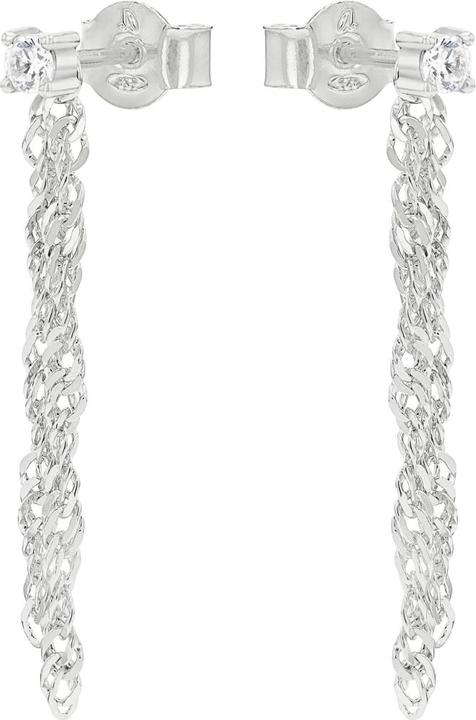 Produktbild zz_ArchivedByPCD_Amor Schmuck_zu_Amor Amor Ohrschmuck für Damen, 925 Sterling Silber, Zirkonia synth. (Silber 925)