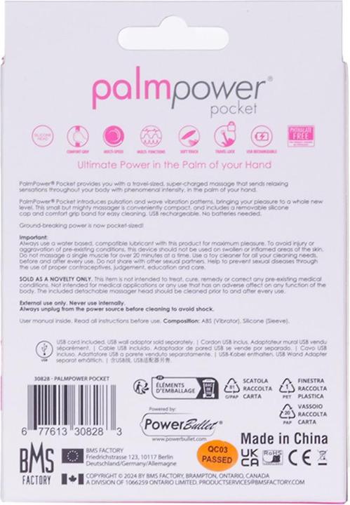 Image du produit Palmpower Puissance de la paume