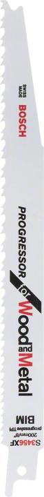Actual product image Bosch Professional Zubehör Sabre saw blade S 3456 XF, Progressor for Wood and Metal, pack of 5
