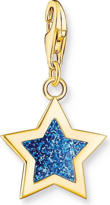 Produktbild Thomas Sabo Charm-Anhänger (750 Gelbgold Vergoldung, 925 Sterlingsilber, Kaltemail)