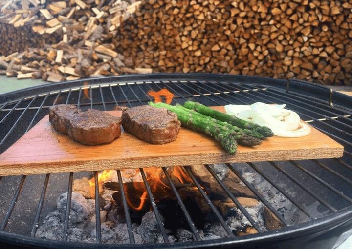 Immagine prodotto BBQ Master Tavola per fumatori / Tavole per grigliate Legno di cedro