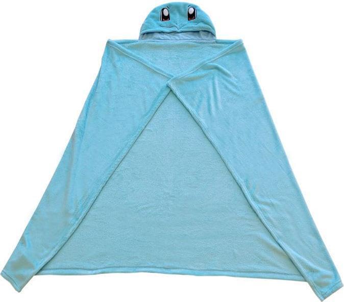 Actual product image Halantex Pokémon Coral Hooded Blanket Squirtle 120 x 150 cm (120 x 150 cm)