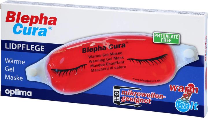 Actual product image Optima BlephaCura heat & cold gel mask for eyelid care, 1 pc. Masks
