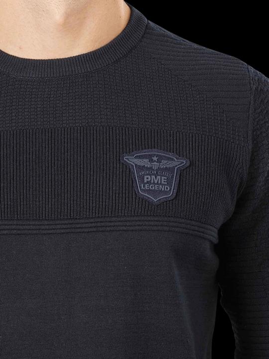Produktbild Pme Legend Round Neck Pullover Structure Knit Salute (S)
