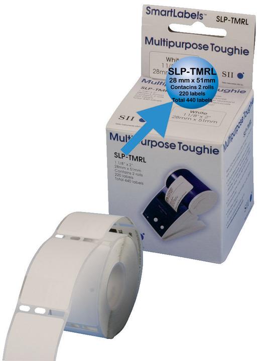 Actual product image Seiko SLP-TMRL 28 x 51mm 2 ROLLS
