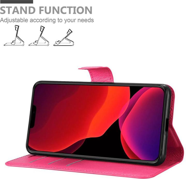 Actual product image Cadorabo Book with stand function cover (Apple iPhone 12 Pro Max)