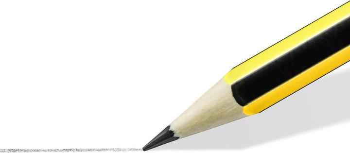 Actual product image Staedtler Noris 120 pencil blister card with 10 HB pencils (2 mm, HB, 10 x)