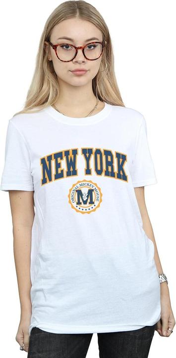 Immagine prodotto Disney Mickey Mouse New York Seal Maglietta Ampia Donna (4XL)