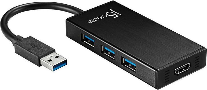j5Create USB 3.0 to (4 ports)