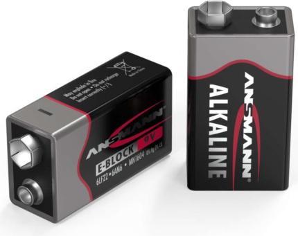 Produktbild Ansmann Alkaline 9V-Block red-line (1 Stk., 9V Block, 550 mAh)