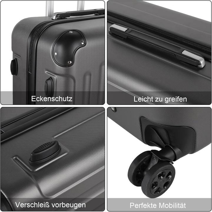 Produktbild Tan.Tomi Grosser Hartschalenkoffer (65 l, M (50 - 90l))