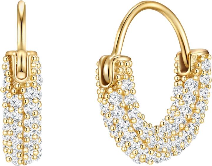 Produktbild Glanzstücke München Damen Sterling Silber Zirkonia gelbgold - 28993 (Sterling Silber)