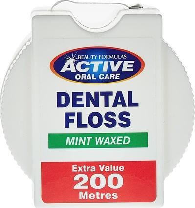 Immagine prodotto Beauty Formulas Active Oral Care - Filo interdentale alla menta filo interdentale alla menta cerato 200