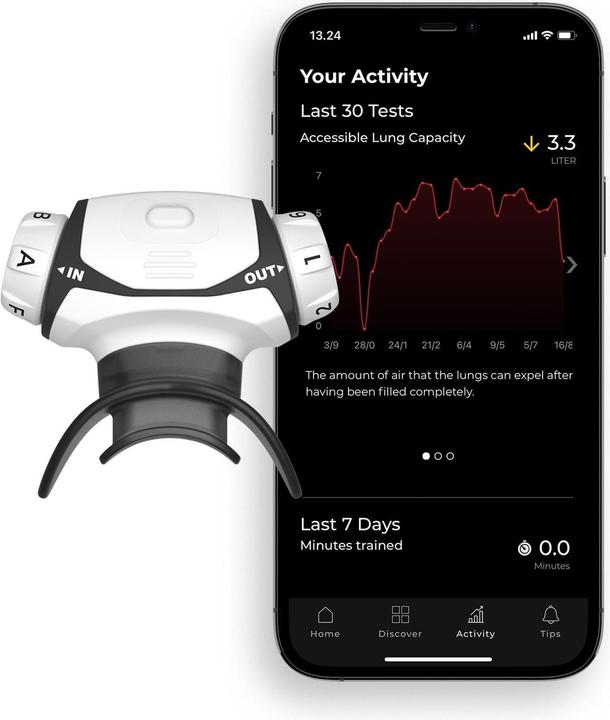 Produktbild Airofit Atemtrainer Pro 2.0