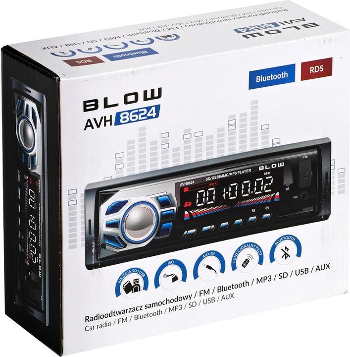 Immagine prodotto Blow 78-269 Radio AVH-8624 MP3
