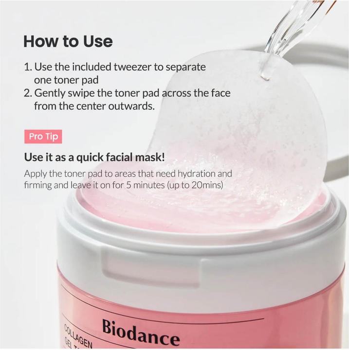 Produktbild Biodance Collagen Gel Toner Pads (Gel)