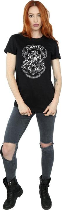 Immagine prodotto Maglietta boyfriend in cotone con stemma di Hogwarts (XL)