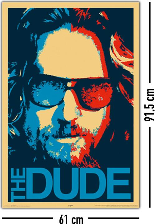 Produktbild CU The Big Lebowski Poster The Dude 61 x 91,5 cm