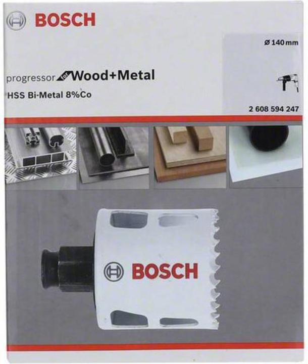 Image du produit Bosch Professional Zubehör Scie cloche Progressor pour bois et métal. 140 mm (140 millimètres)