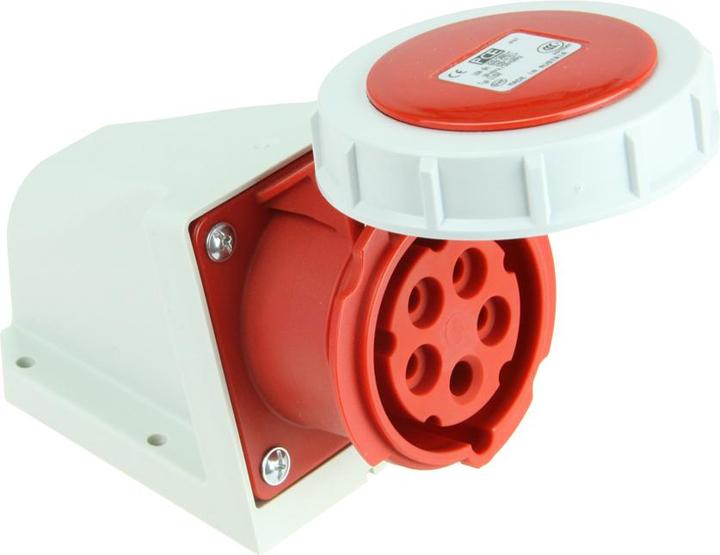 Image du produit PCE 1242-6 Prise murale 32A 4p 6h IP67