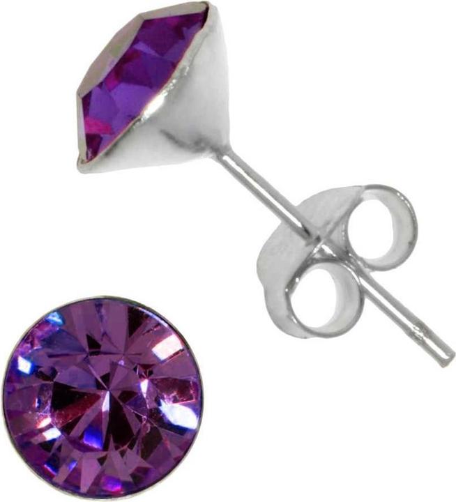 Bijouteria Ohrstecker (Silber 925, Kristall)
