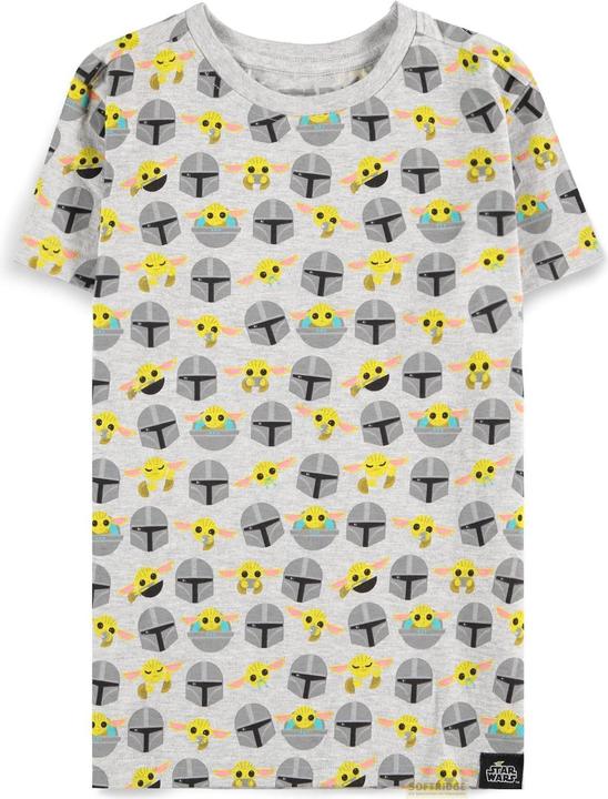 The Mandalorian Boys AOP Short Sleeved Tshirt (158)